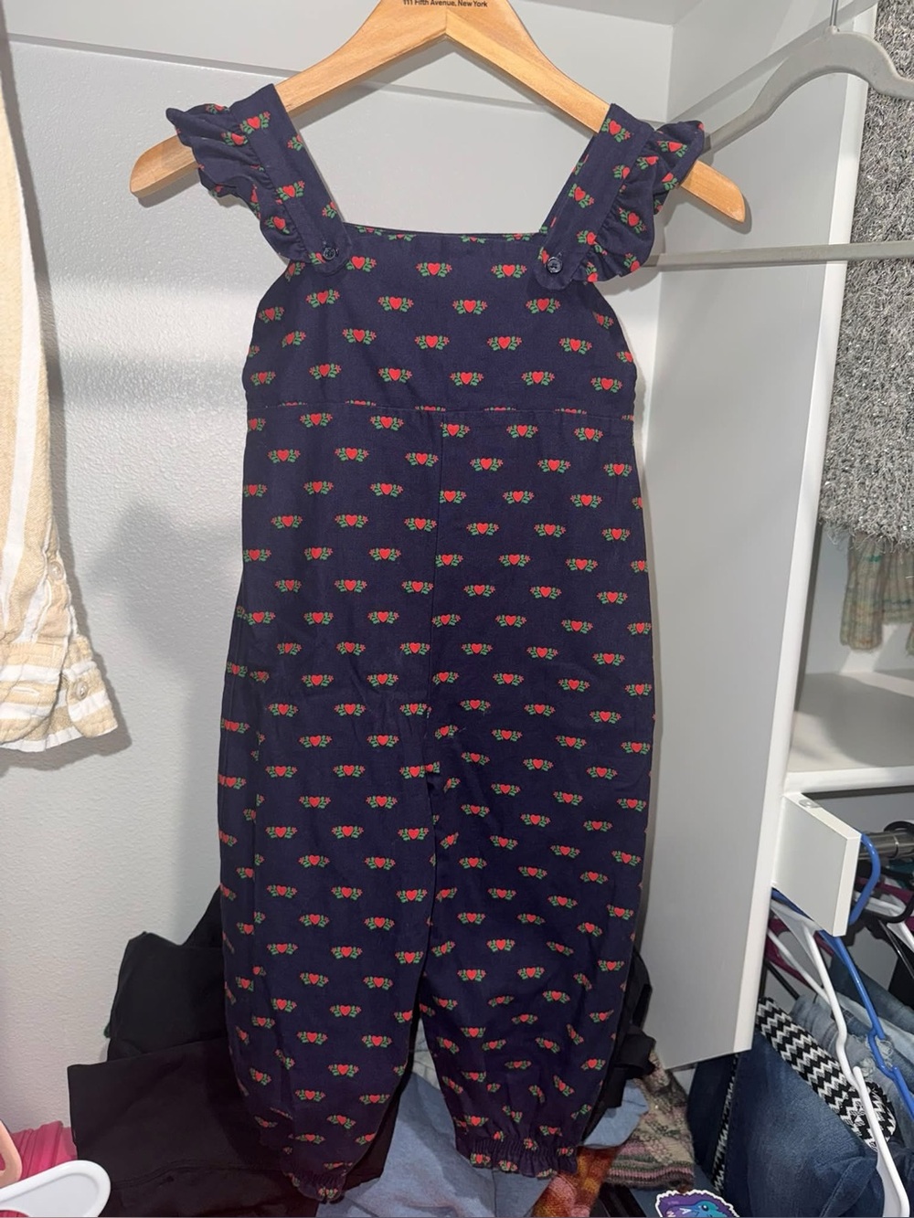 The Beaufort Bonnet Company Violet's Vintage overall 4t